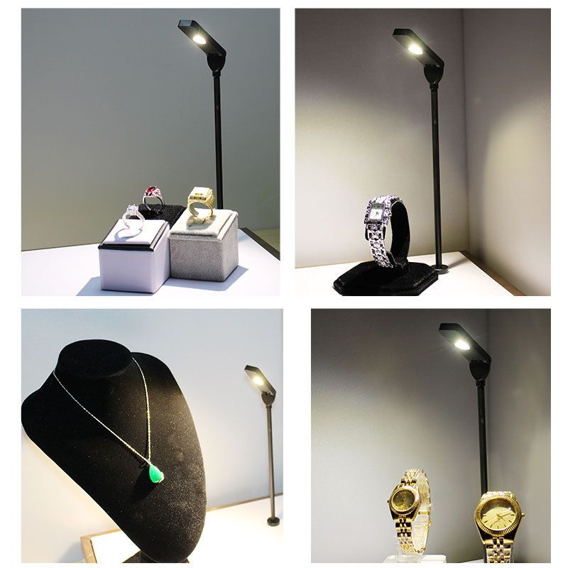 Factory Display Counter Led Light for Museum Exhibition 2W4W Cabinet Glass Lamp Fashion Modern Jewelry Shop Showcase Lighting