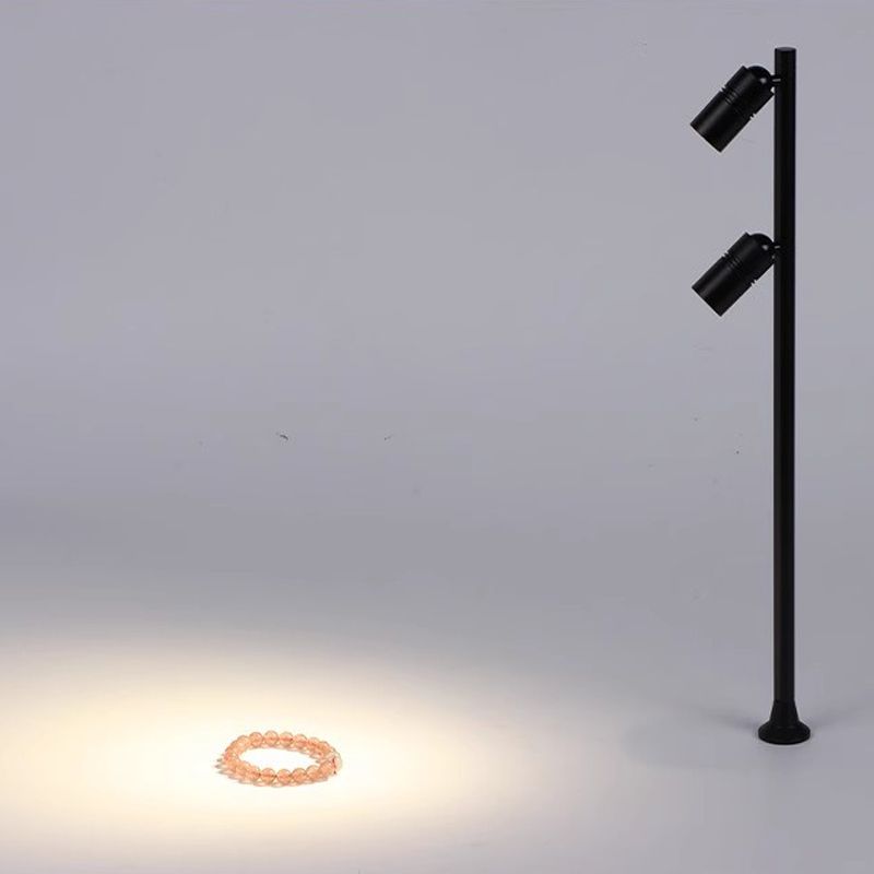 1W LED Pole Spotlight for Museum Showcase Cabinet Jewelry Store Lighting Vertical Style Counter Display Standing Lights