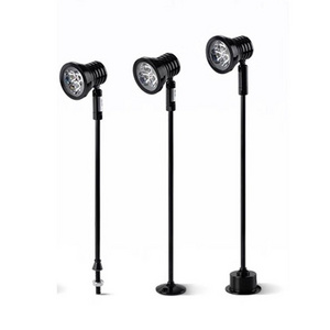 Factory 1W 3W LED Counter Standing Spotlight Jewelry Display Lamp Watch Glasses Showcase Display Case Cabinet Lights AC220V