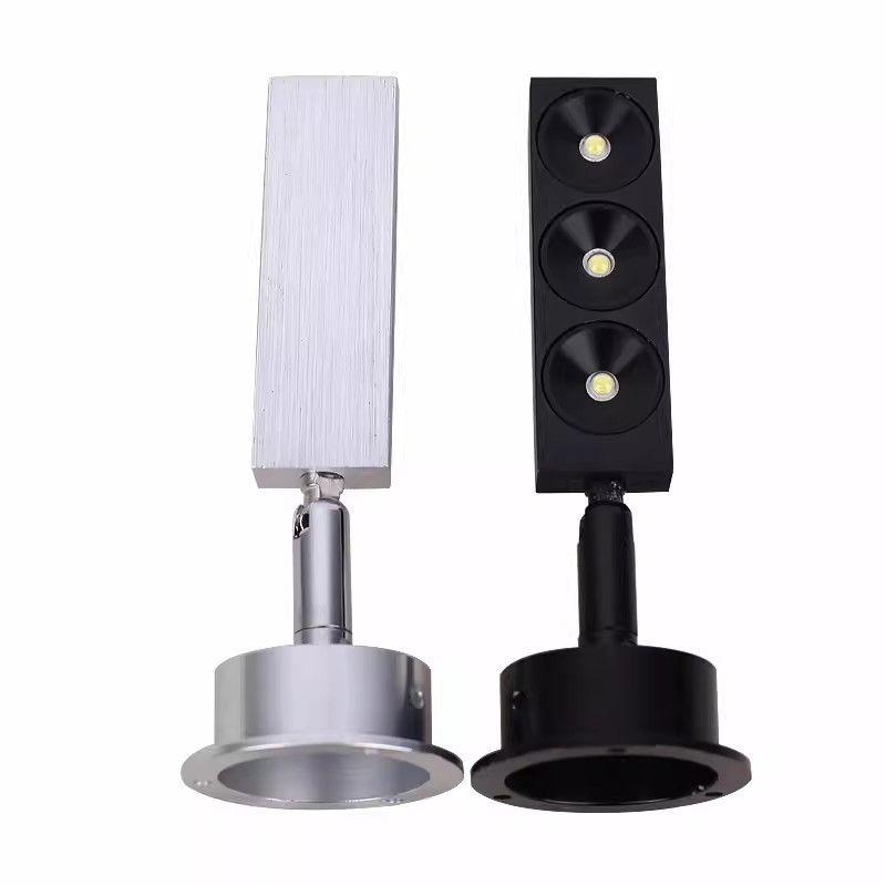 Super Bright LED Pole Spotlight for Jewelry Counter Light 3W Showcase Display Spot Lamp with Led Driver AC85-265V