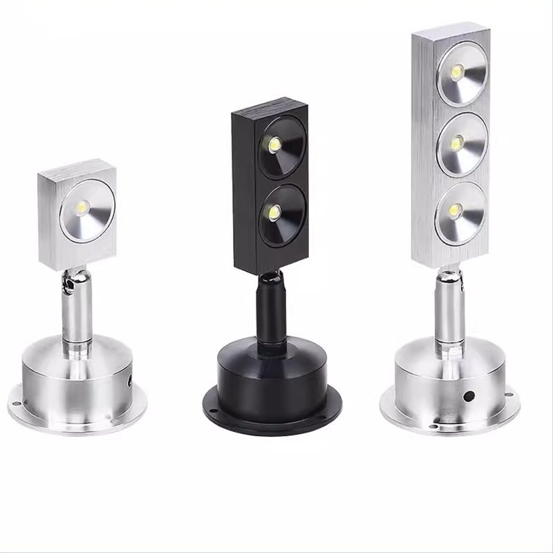 Super Bright LED Pole Spotlight for Jewelry Counter Light 3W Showcase Display Spot Lamp with Led Driver AC85-265V