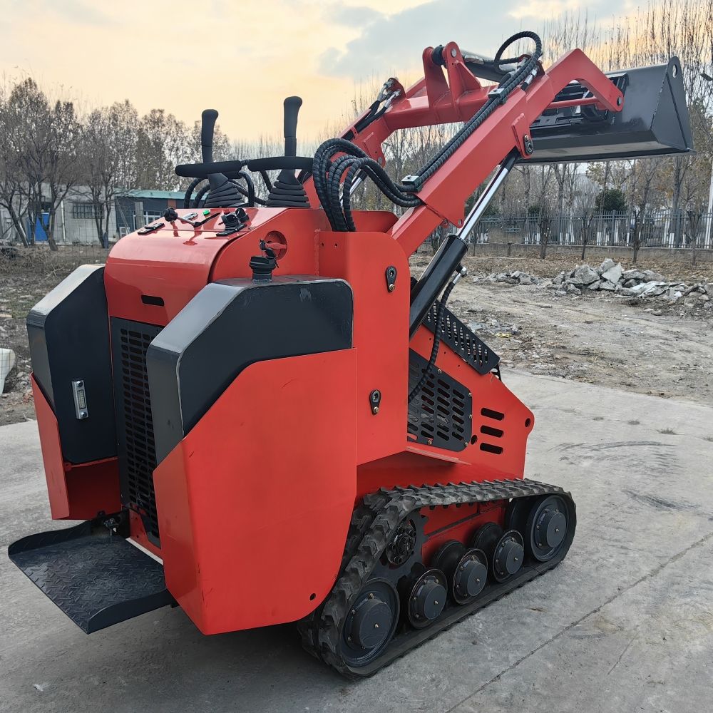 LADYS LA580 Mini Skid Steer Loader EPA /CE /Euro 5 Diesel Engine Kubota Skid Steer Loader High Quality With Attachments