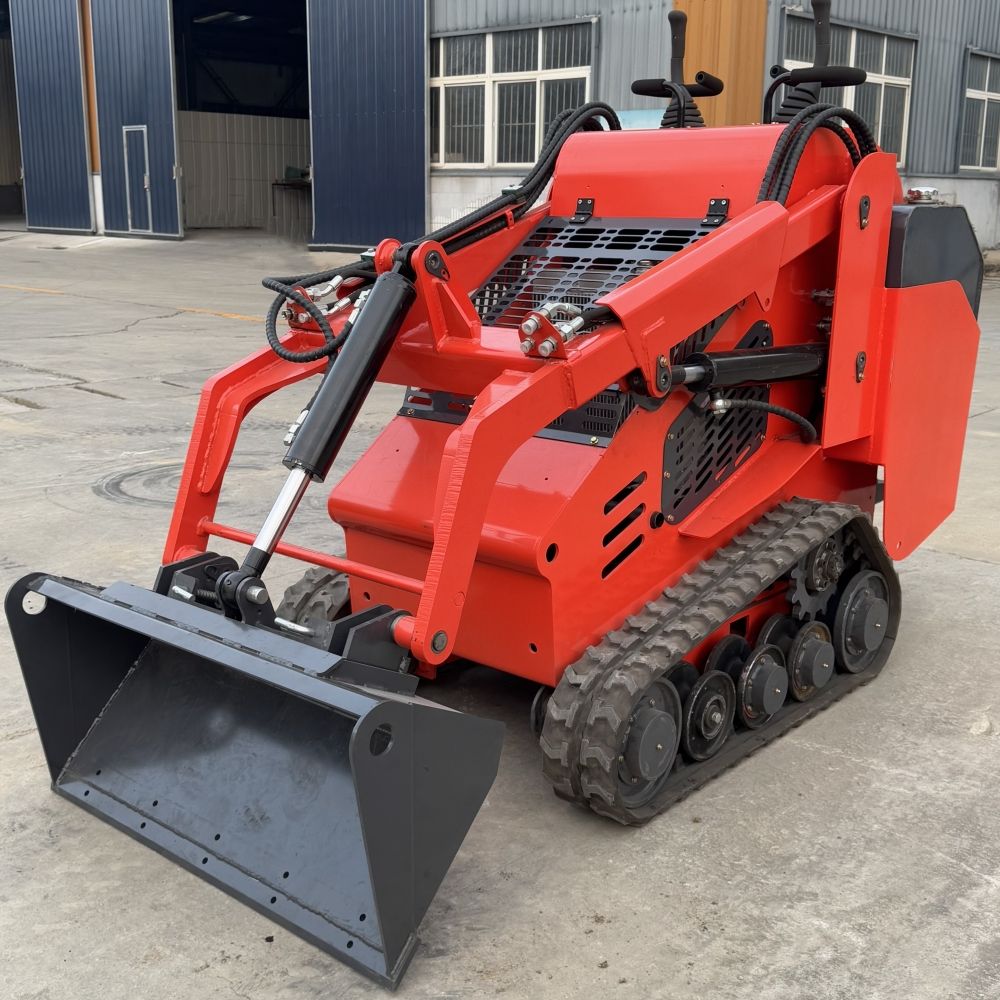 LADYS LA580 Mini Skid Steer Loader EPA /CE /Euro 5 Diesel Engine Kubota Skid Steer Loader High Quality With Attachments