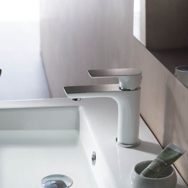 Nile Bathroom Basin Faucet Solid Brass Construction With Spain Citec Cartridge & Swiss Neoperl Aerator AB000003CW