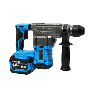 Rechargeable Hammer, Brushless Lithium Battery, Impact Drill, Electric Pick, Electric Drill