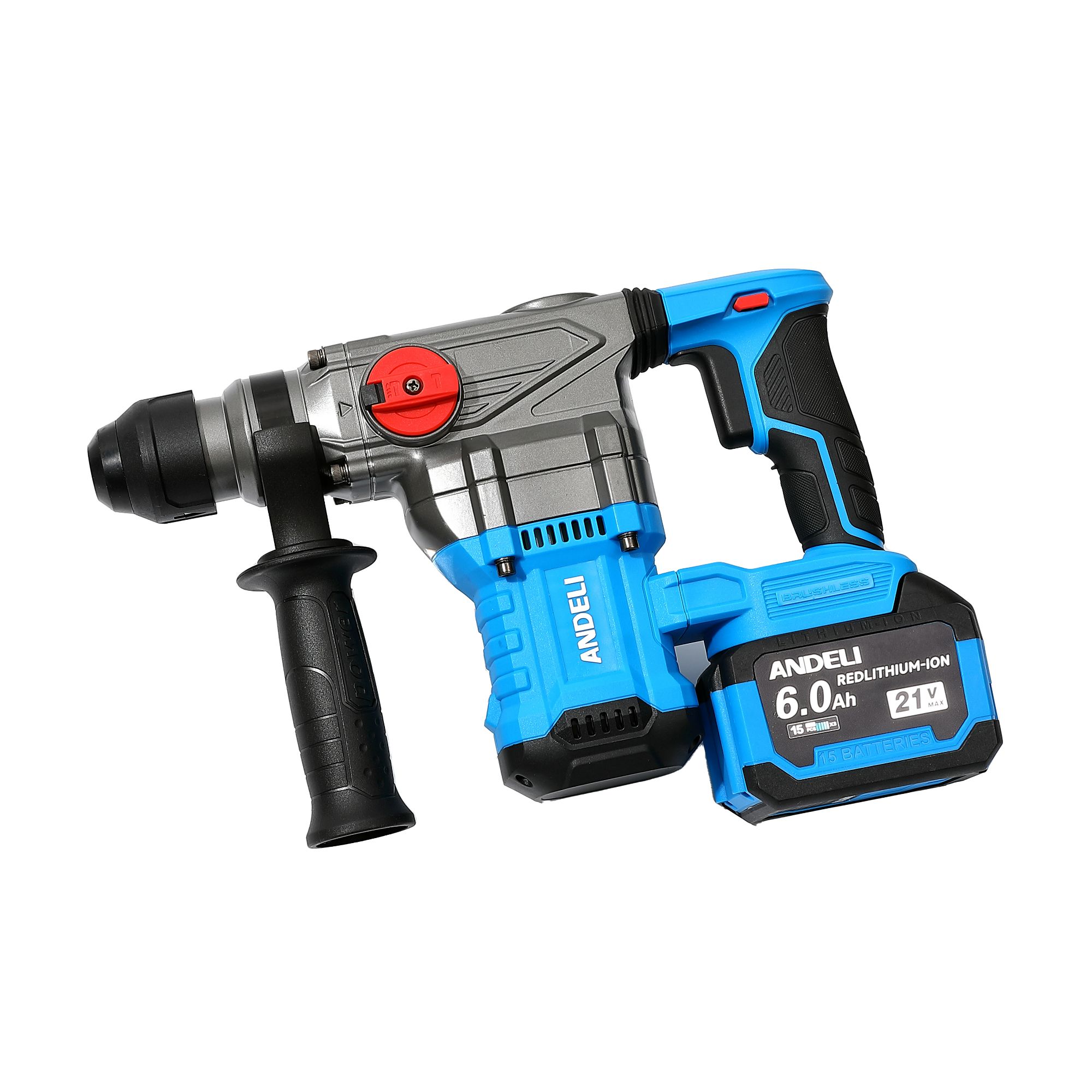 Rechargeable Hammer, Brushless Lithium Battery, Impact Drill, Electric Pick, Electric Drill