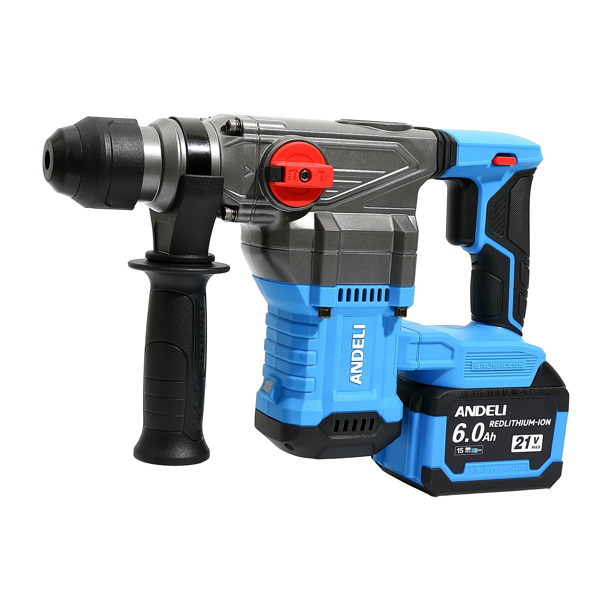 Rechargeable Hammer, Brushless Lithium Battery, Impact Drill, Electric Pick, Electric Drill