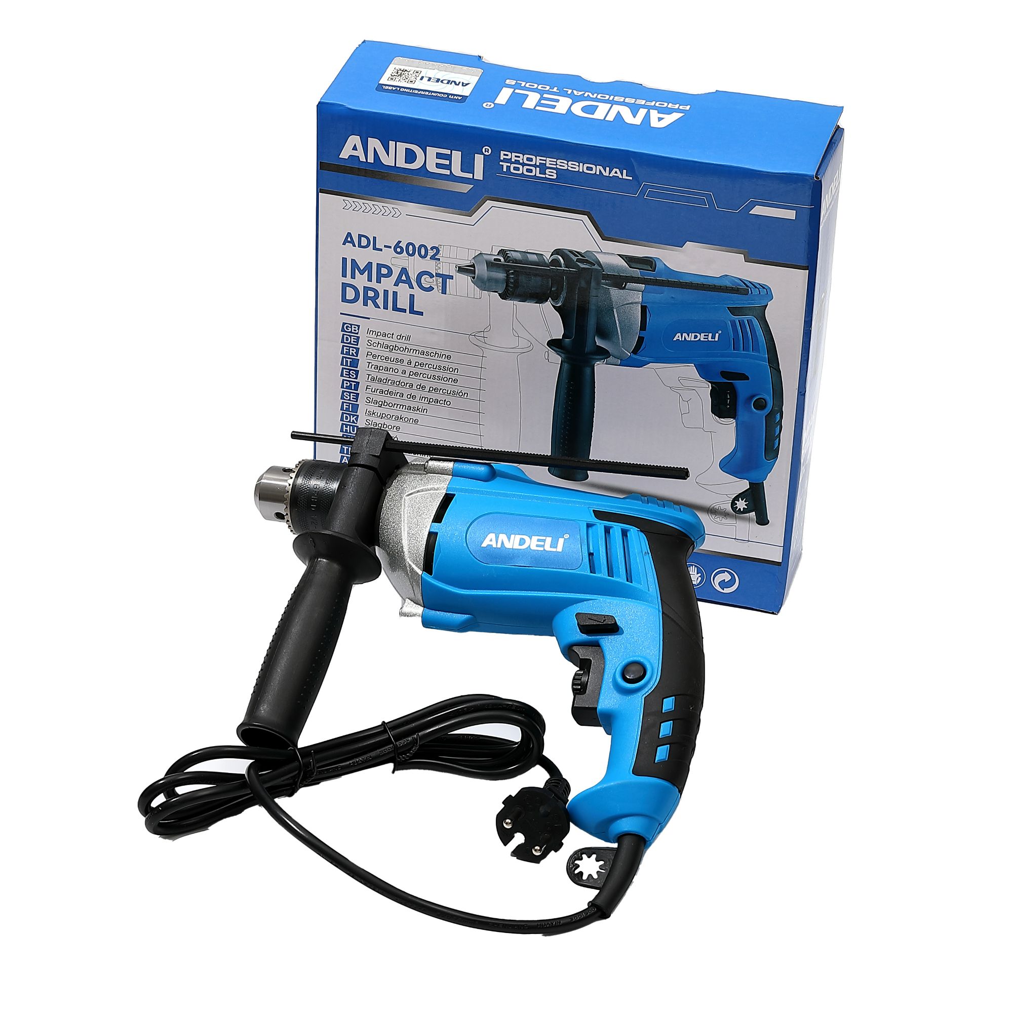 High power hand electric drill, home use pistol drill, hole opening 13mm electric tool.