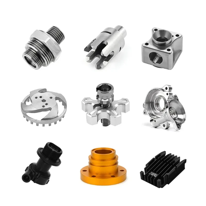 CNC Machining OEM ODM Precision Metal Parts Alloy Milling Turning Parts CNC Machining Services Spline Shaft