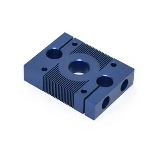 Custom CNC Machining Enclouser Box Color Anodised Aluminium Parts