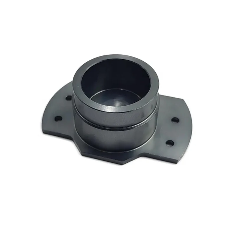 Custom Precision CNC Machining Service Turning and milling Black Fuel Pressure Regulator Housing