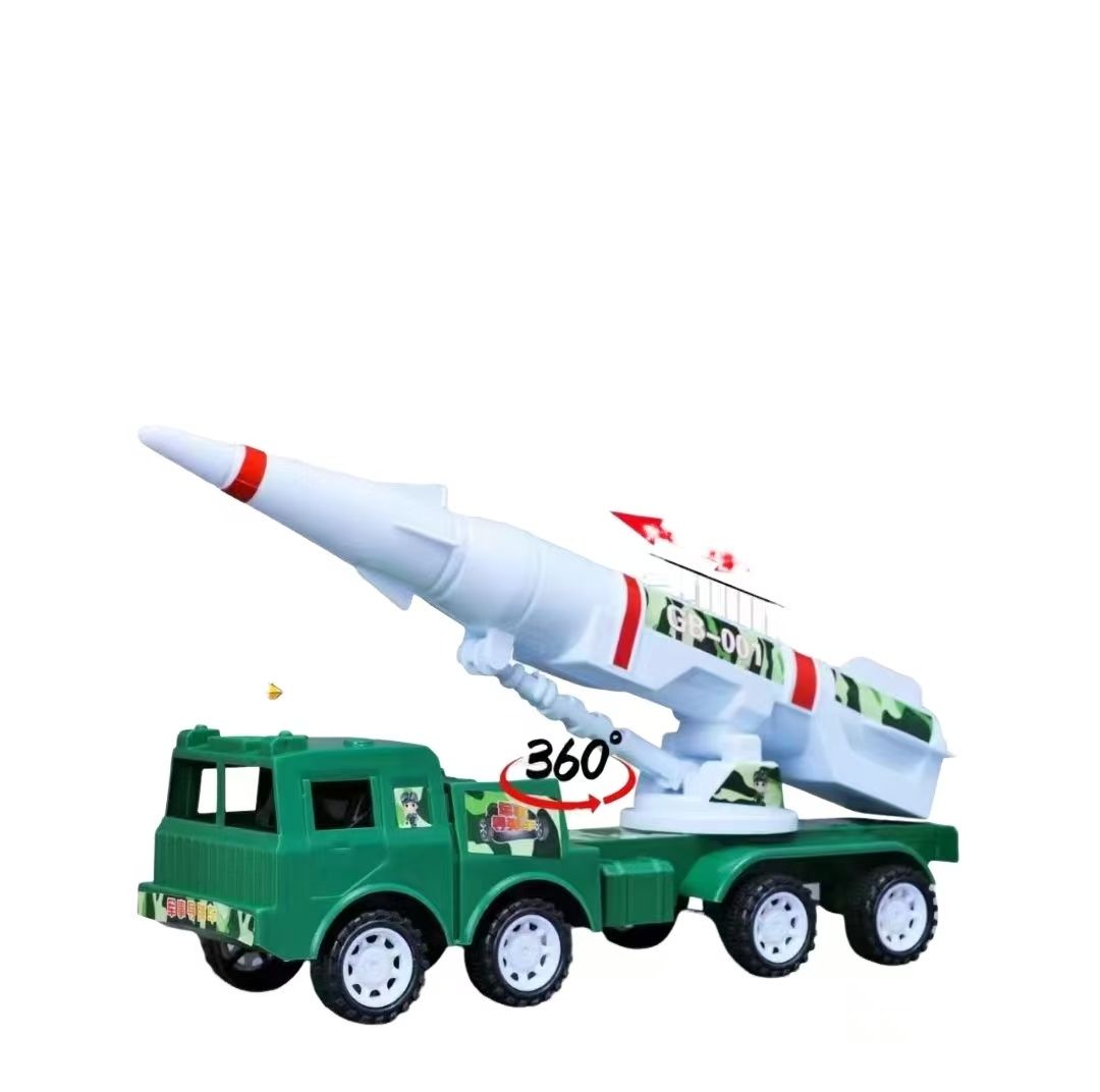 Military toy missile vehicle