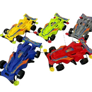 Kids toy racing car large color sliding racing car model sports car