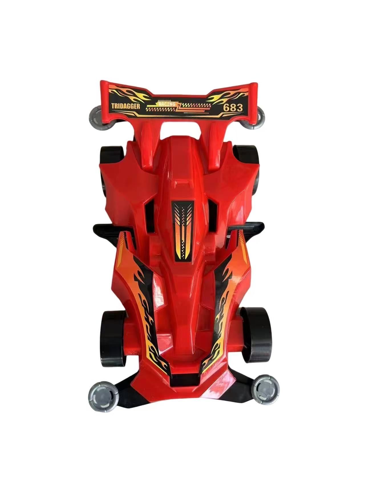 Kids toy racing car large color sliding racing car model sports car