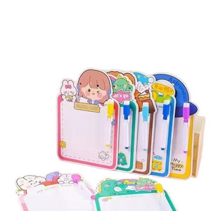 Children's cartoon erasable drawing board, kindergarten early education writing graffiti drawing board, student erasable writing