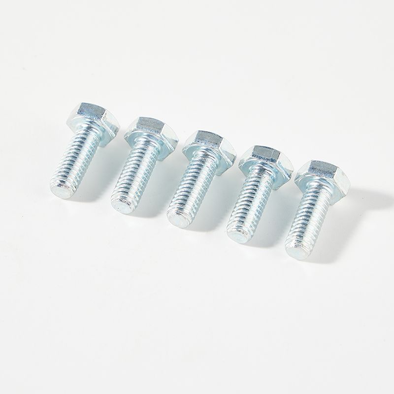 M6 hexagon head bolt wwith zinc plated