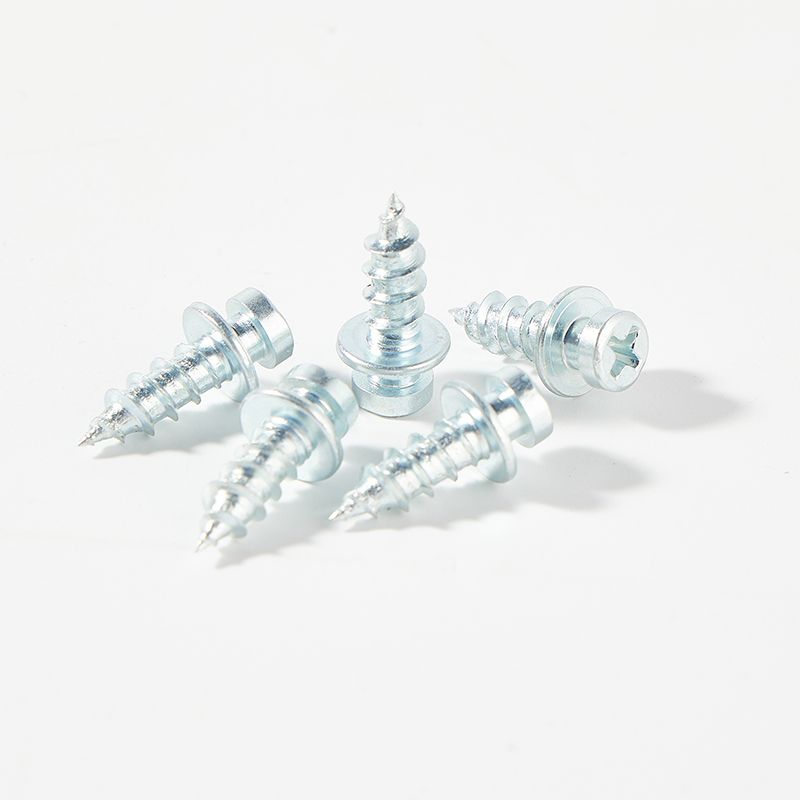 Customized bespoke zinc plated center screw