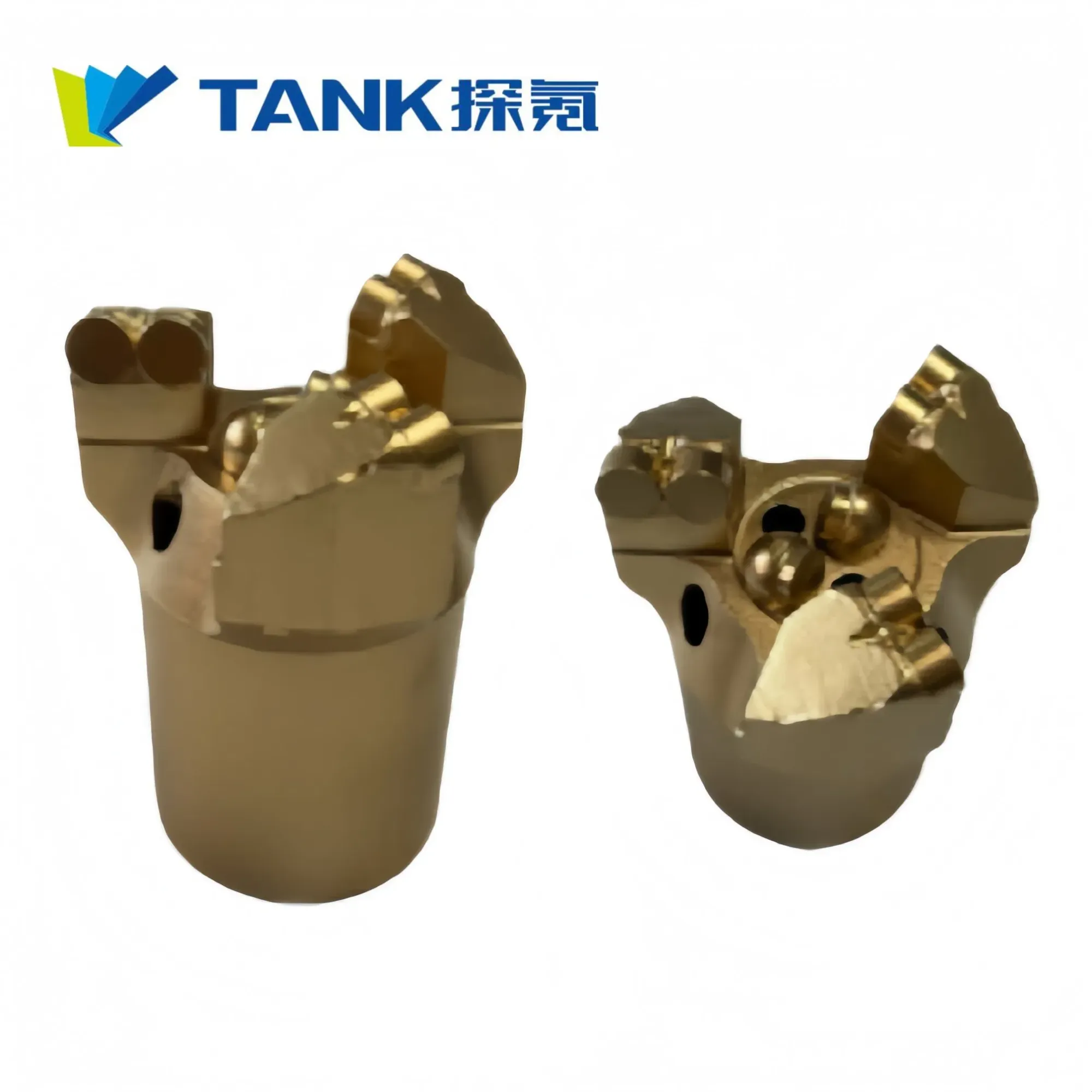 Three-Wing Concave PDC Drill Bit for Efficient Water Well Drilling