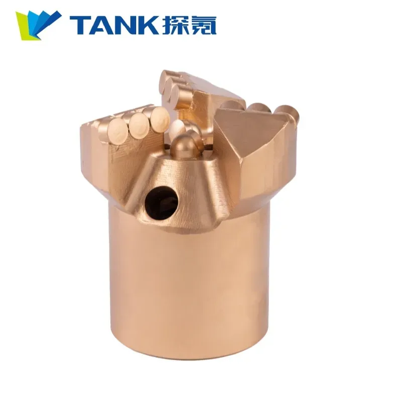 Professional Quality Three-wing Concave PDC Coreless Drill Bits for Granite and Other Rocks an Efficient Drilling Option