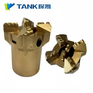 Durable 4-Wing Open-Closed Drill Bit Diamond Drilling Tool with 1308 PDC Grade