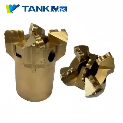 Durable 4-Wing Open-Closed Drill Bit Diamond Drilling Tool with 1308 PDC Grade