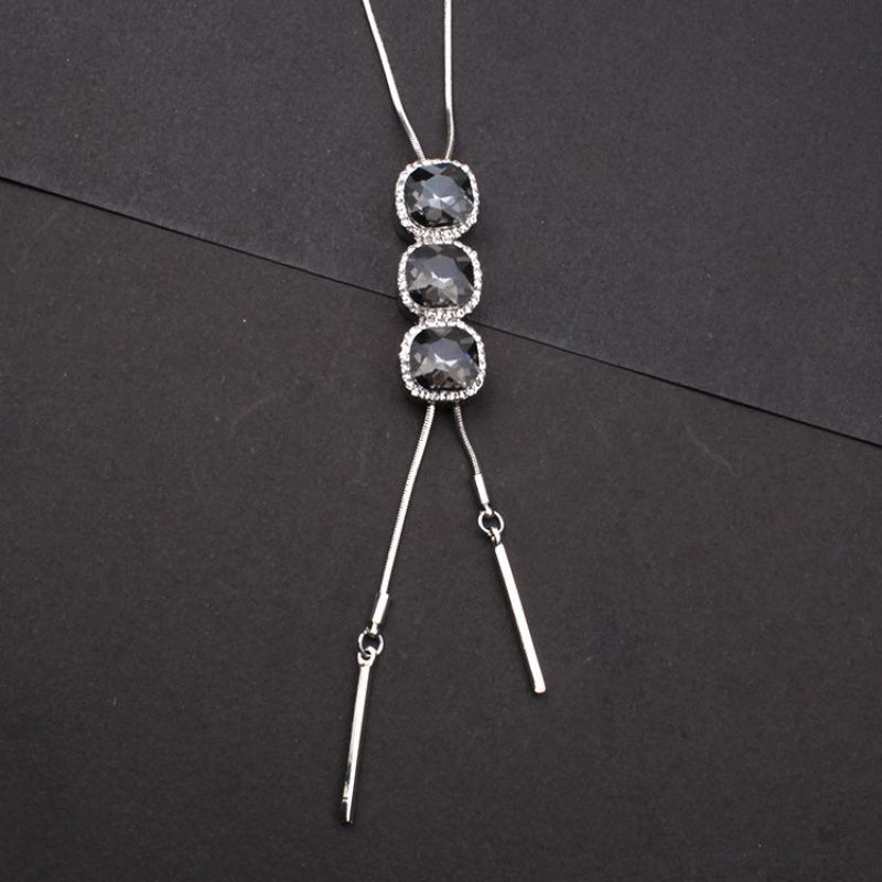 Sweater Chain Long Women's Personality All-Match Graceful Pendant Simple Autumn and Winter Pendant