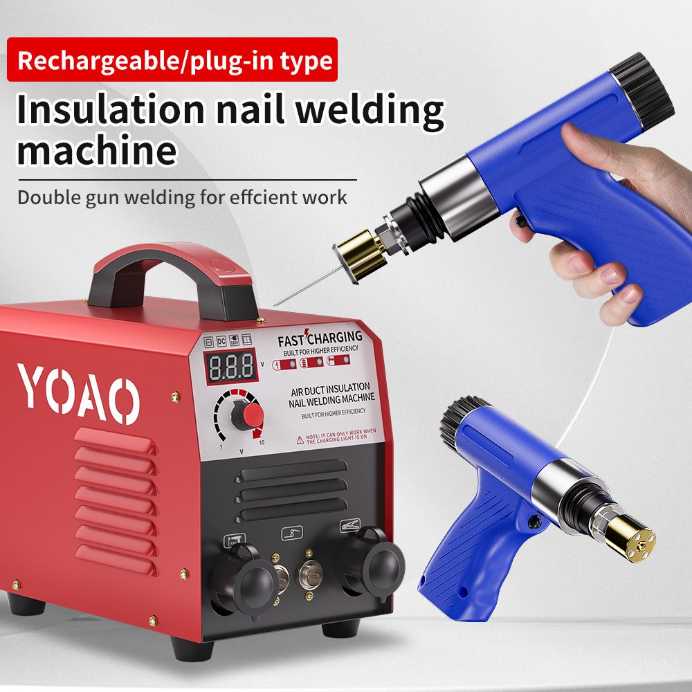 YOAO Insulation Pin Welding Machine Industrial Welding Equipment For Duct Pin Welder In Havc System