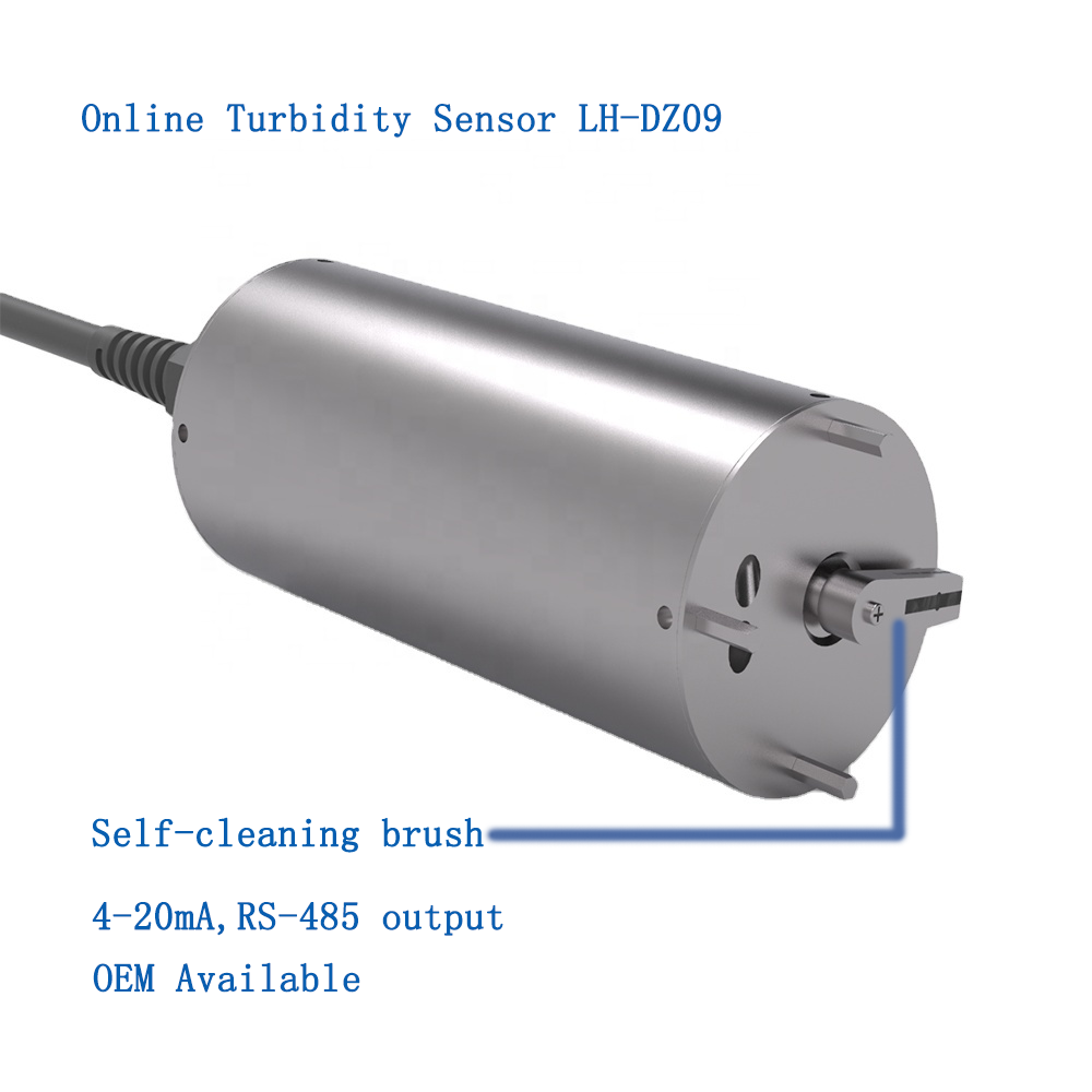 Wastewater Treatment Water Turbidity Test Online Turbidity Sensor 0-200NTU/0-1000NTU/0-3000NTU