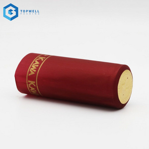 Top Selling Glass Bottle Plastic Cap PVC Shrink Capsule For Vodka Whisky Wine Lids Bottle