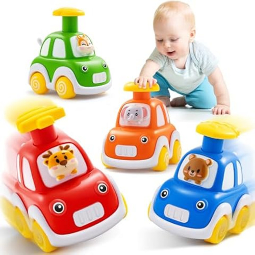 Wholesale Low MOQ Colorful Designs for Infant Development Friction-Powered Baby Toy Cars