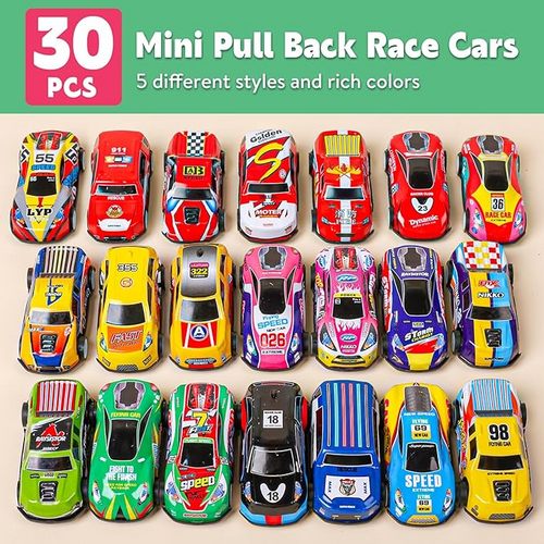 Wholesale Metal Alloy Pull Back Toy Cars Small Mini Die Cast Race Cars Vehicles Bulk Car Toys for Kids