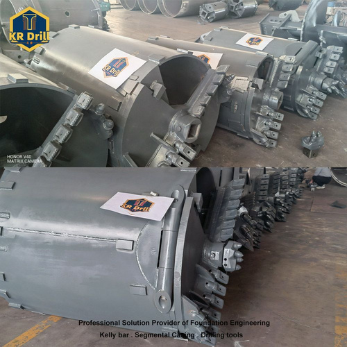 Rotray drilling tools Drilling Bucket Soil bucket Open bucket Belling bucket