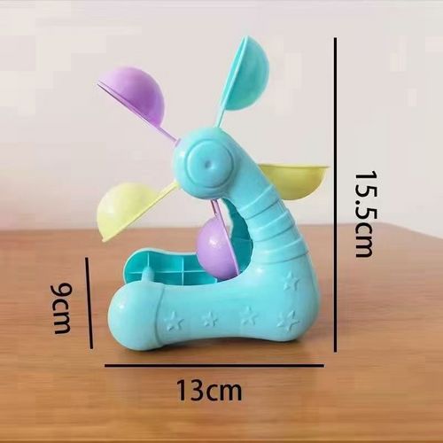 Cross border children's toys, small hourglass babies, playing hourglass tools, windmills, hourglass stalls, gifts