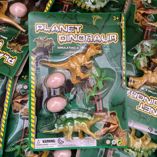 Toy Little Sand Dinosaur Toy Set Model Toy Stall Night Market Toy Jurassic Dinosaur Set Wholesale Department Store