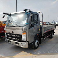 Hot Sale Sinotruk Howo Euro2 4x2 Diesel Single Cabin Left/Right Hand Drive Cargo Truck with Cargo Fence