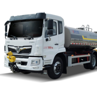 Dongfeng 4x2 Diesel Fuel Water Sprinkler 12CBM Construction Site Water Sprinkler