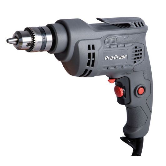Electric Drill 230V/50HZ 500W Variable Speed 0-3000r/min 10MM Keyless Chuck With Belt Clip