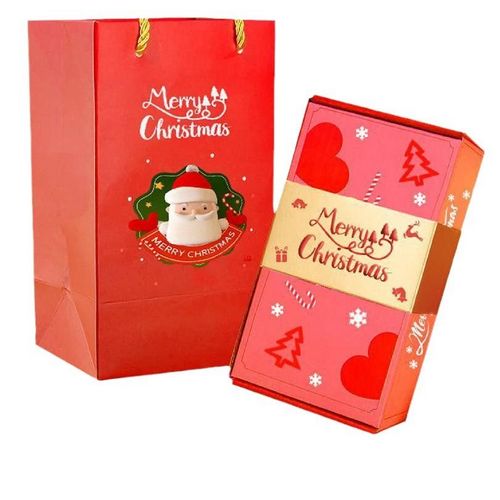 Custom Christmas Gift Box Elegant Creative Wrap Beautiful Design Surprise Box