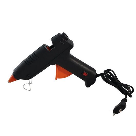 PINSUN 100W Industrial Hot Glue Gun - Constant Temp & Fast Heating for Woodworking with Switch and Holder