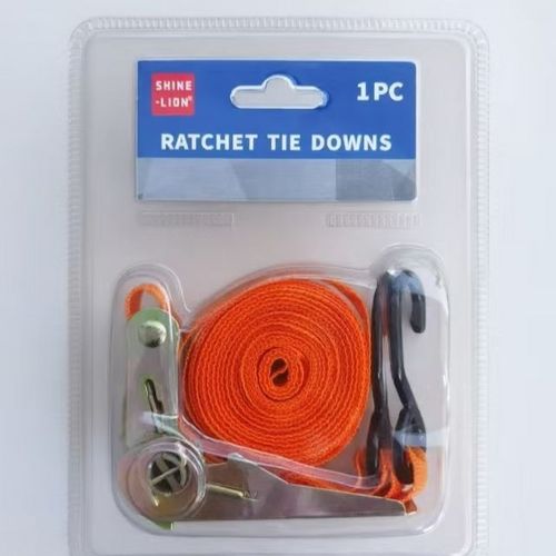 Heavy Duty Ratchet Tie Down Straps Ideal for Moving Appliances, Motorcycles or Lawn Equipment