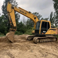 Top Quality SDLG E6150F Hydraulic Crawler Excavator Used Reliable Construction Machinery for Roadwork Quarry and Earthmoving