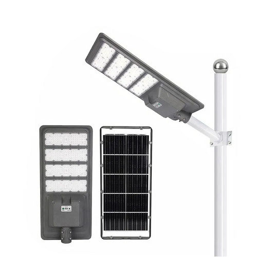 Waterproof Die-Cast Aluminum Lamp Body Solar Panel 300W Time Control LED Street Light for Garden