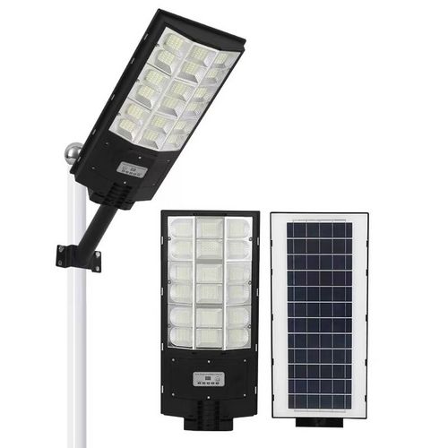 High Brightness Waterproof IP65 Smart Light Control 12 Hours 10000mAh Garden Solar Street Light