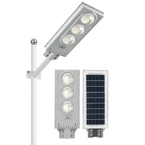 Outdoor Waterproof Solar Powered ABS IP66 Smart Light Control Radar Sensor LED Street Light