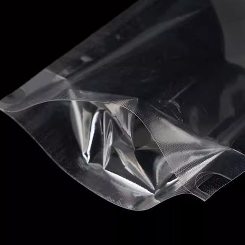 Transparent Self-Sealing Stand-Up Bags-Resealable & Durable