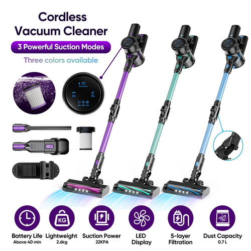 V8 BLDC 200W Vacuum Cleaner Powerful & Lightweight