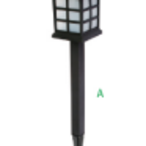 New cross-border solar lawn lamp, outdoor rainproof courtyard landscape lamp, garden villa yard decoration small house lamp