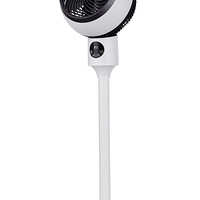 Highly efficient energy saving air circulator fan promoting indoor air circulation and uniform temperature distribution