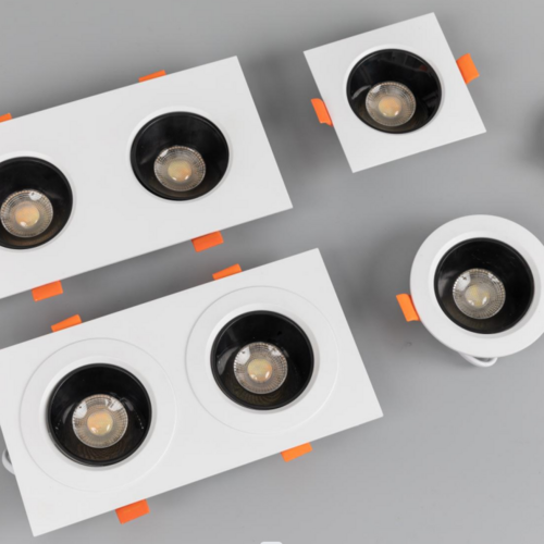 The full spectrum technology downlight mimics natural light, benefiting eye health during study room reading