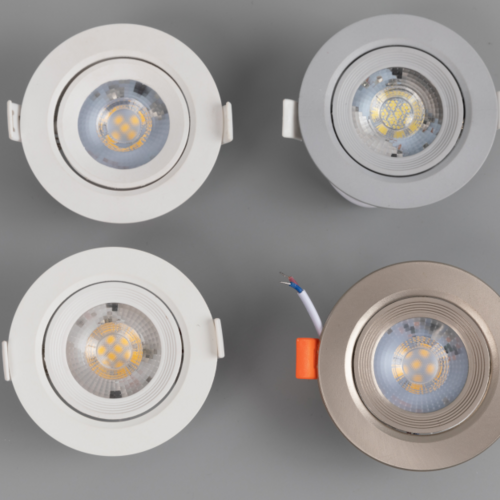The strictly safety-certified downlight is reliable and safe for use in various commercial lighting projects